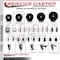 Service Caster 3-1/2'' Phenolic Swivel 1-1/8'' Expanding Stem Caster Total Lock Brake SCC-EXTTL20S3514-PHR-118 - alternate 4